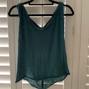 Free People Turquoise Tank